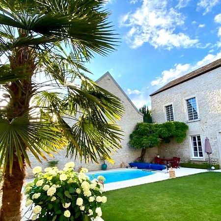 "Le Jardin" Chambre De Charme, Piscine A Meursault Exterior foto
