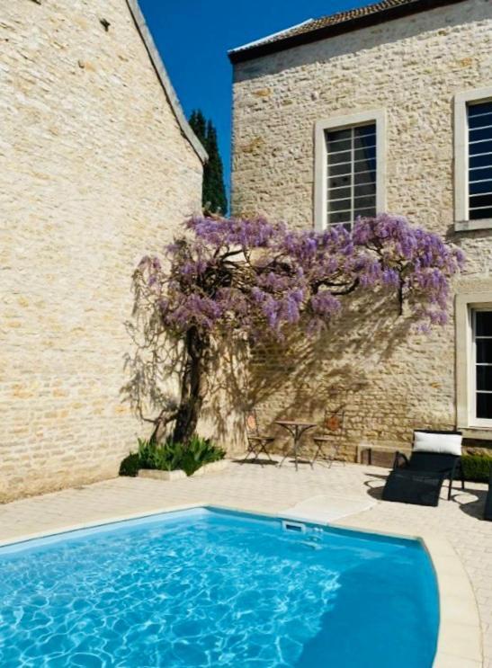 "Le Jardin" Chambre De Charme, Piscine A Meursault Exterior foto