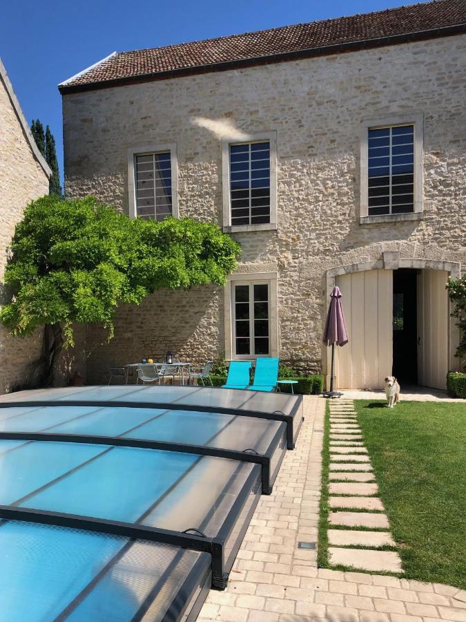 "Le Jardin" Chambre De Charme, Piscine A Meursault Exterior foto
